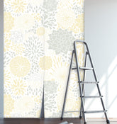 Gray Yelow Flowers